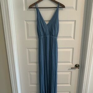 Lulus Blue Maxi Dress Size S